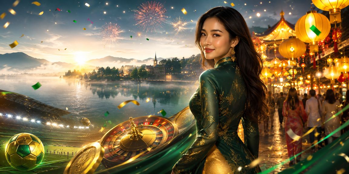 Chợ đêm Đà Lạt minh họa trải nghiệm casino trực tuyến bằng tiếng Việt